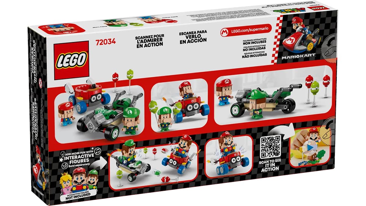 LEGO® Super Mario™: Mario Kart™ - Baby Mario vs. Baby Luigi™ 7
